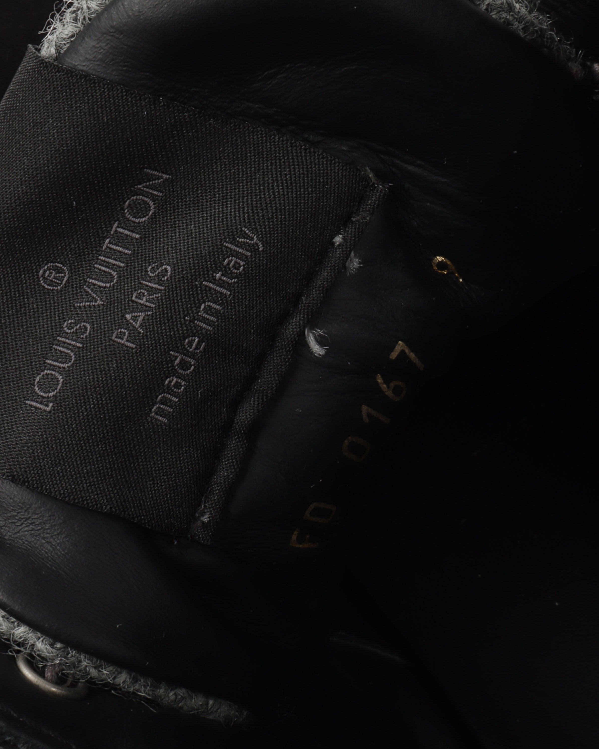 Louis Vuitton Suede Work Boots