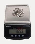 10MM Open-Link Wallet Chain with Diamonds