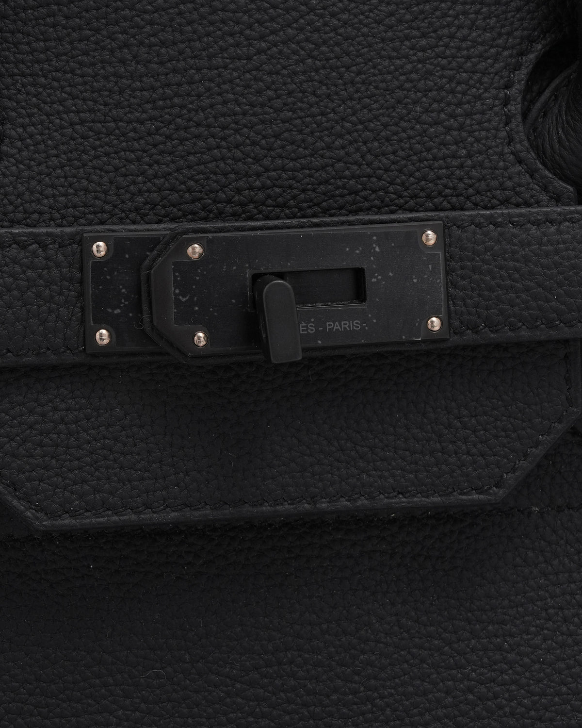 So Black Togo HAC Birkin 40