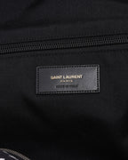 Leopard Print Canvas City Backpack