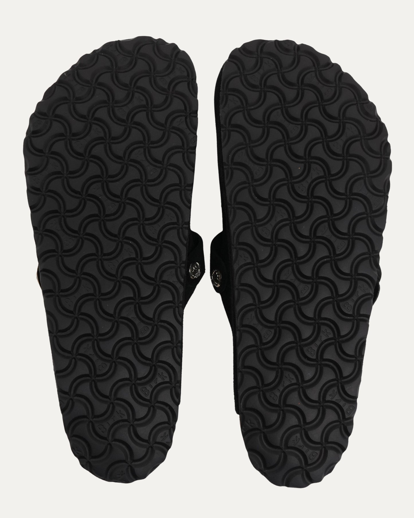 Dagger Embellished Birkenstock Boston Suede Mule