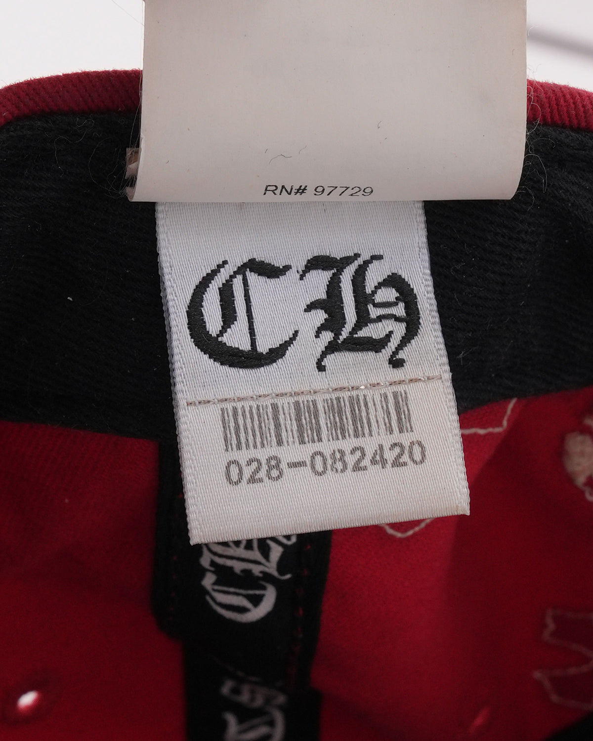 CH Cross Patch Baseball Hat