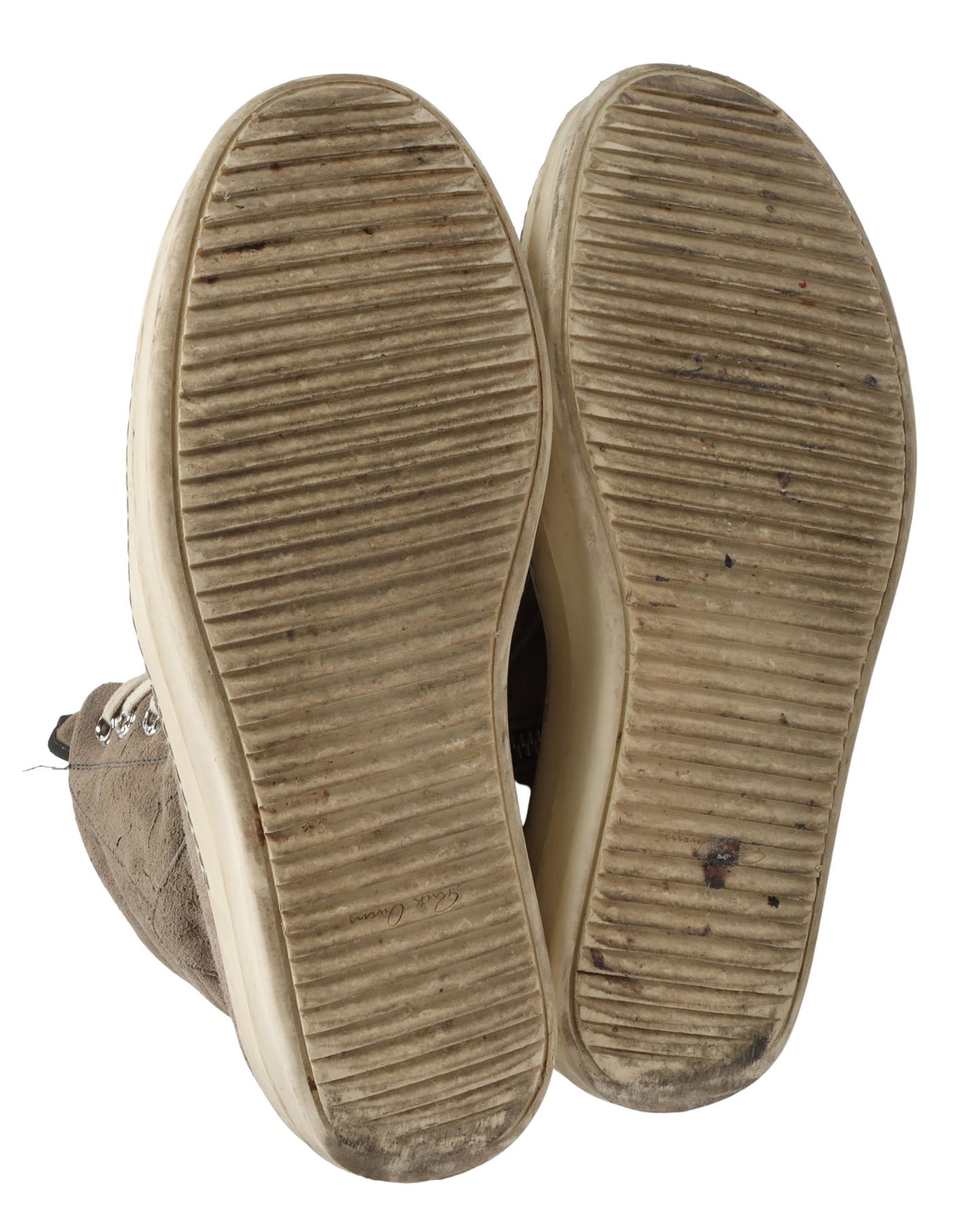 Rick Owens Reverse Leather Geobasket