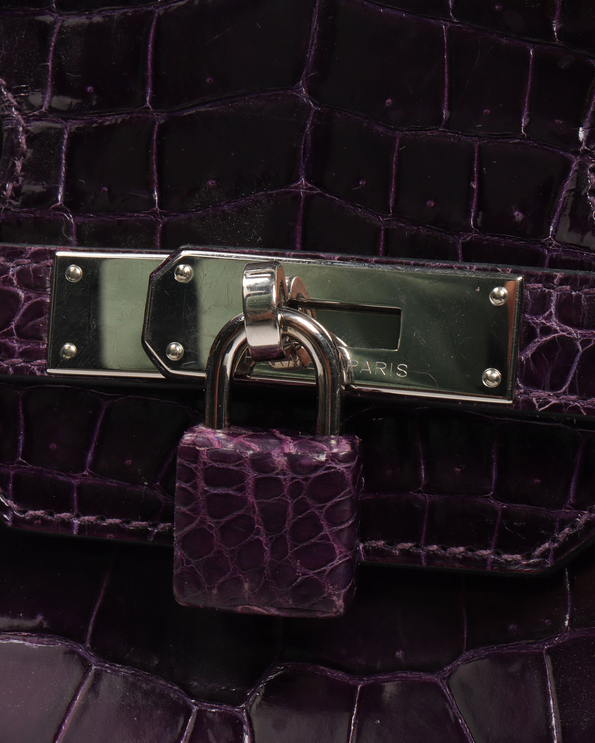 Croc Birkin Bag 35