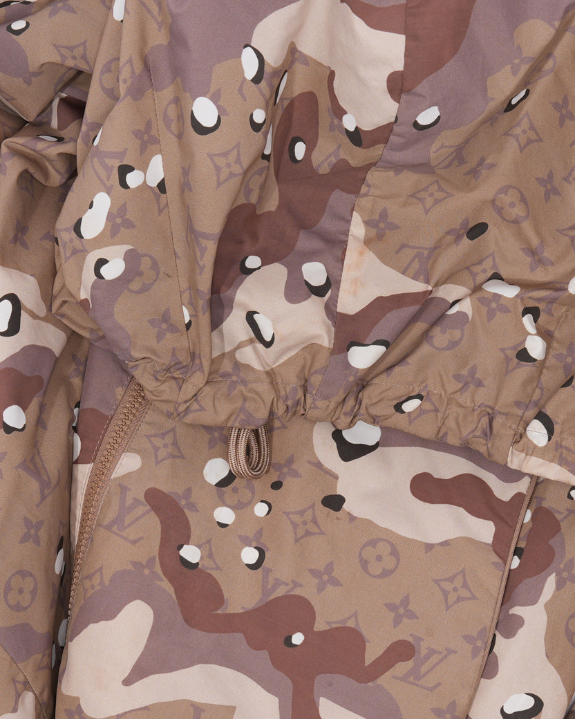 Monogram Desert Camouflage Windbreaker Jacket