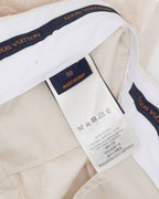 Monogram Double Breasted Silk Blend Suit
