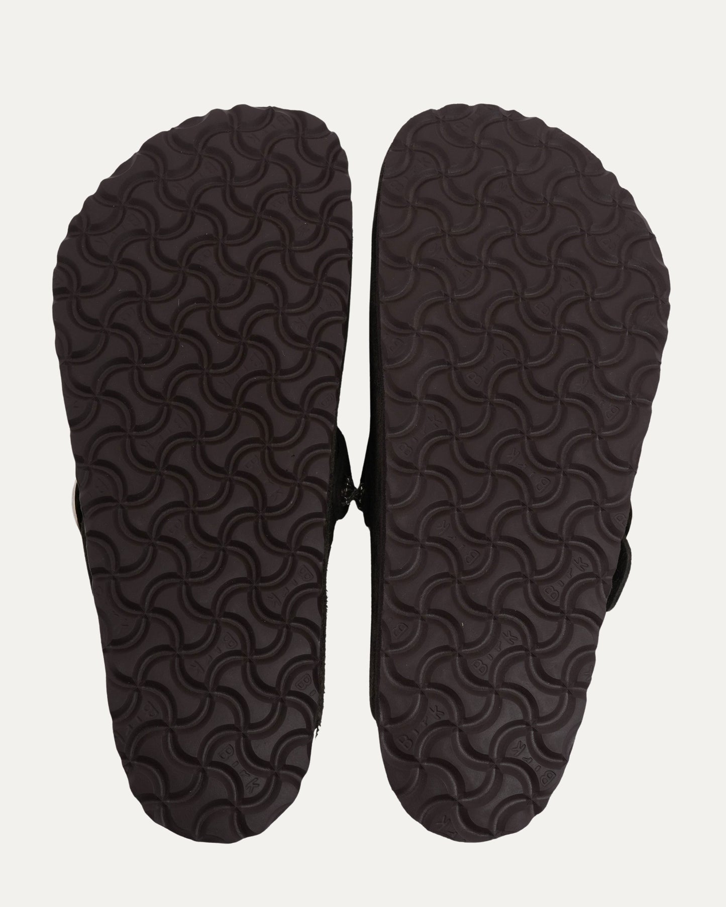 Cross Embellished Birkenstock Boston Suede Mulle