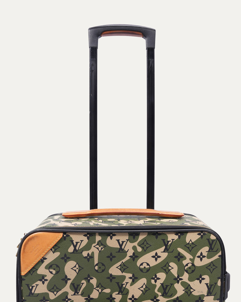 Murakami "Pegase 60" Monogramouflage Roller Suitcase