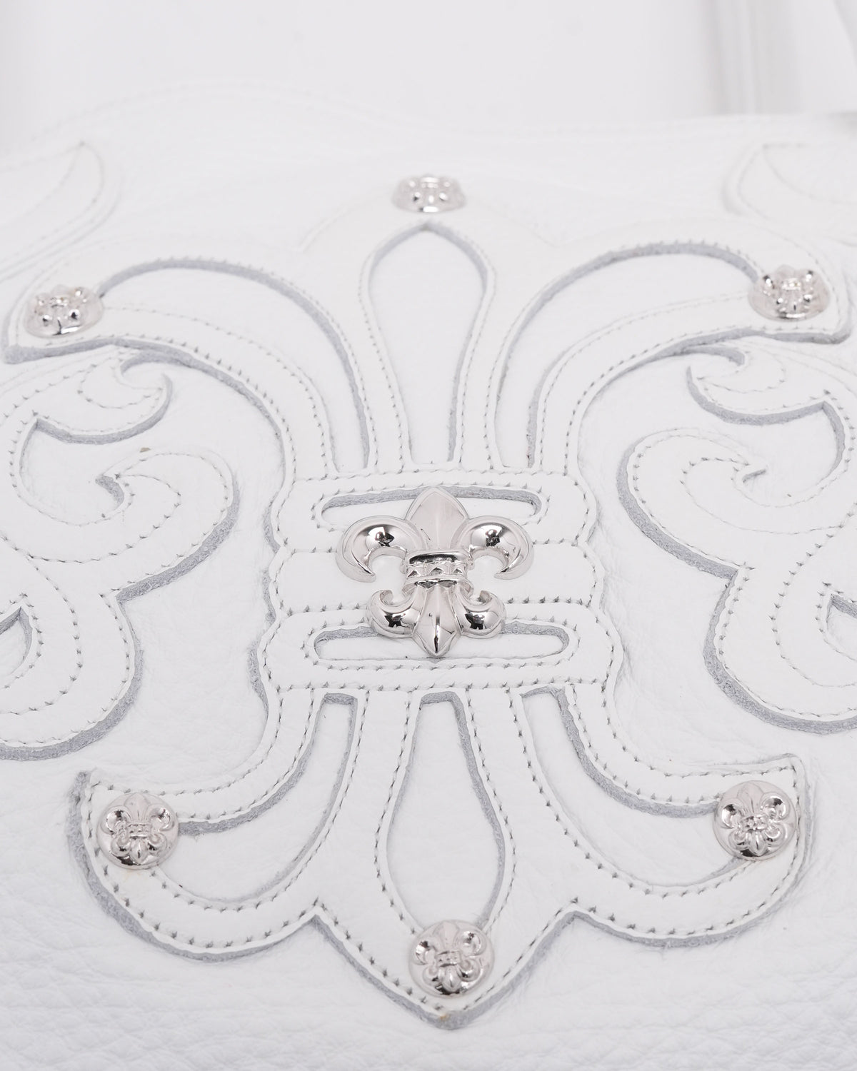 Embellished Fleur Patch Tote Bag