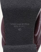 Leather Platform Thong Sandals