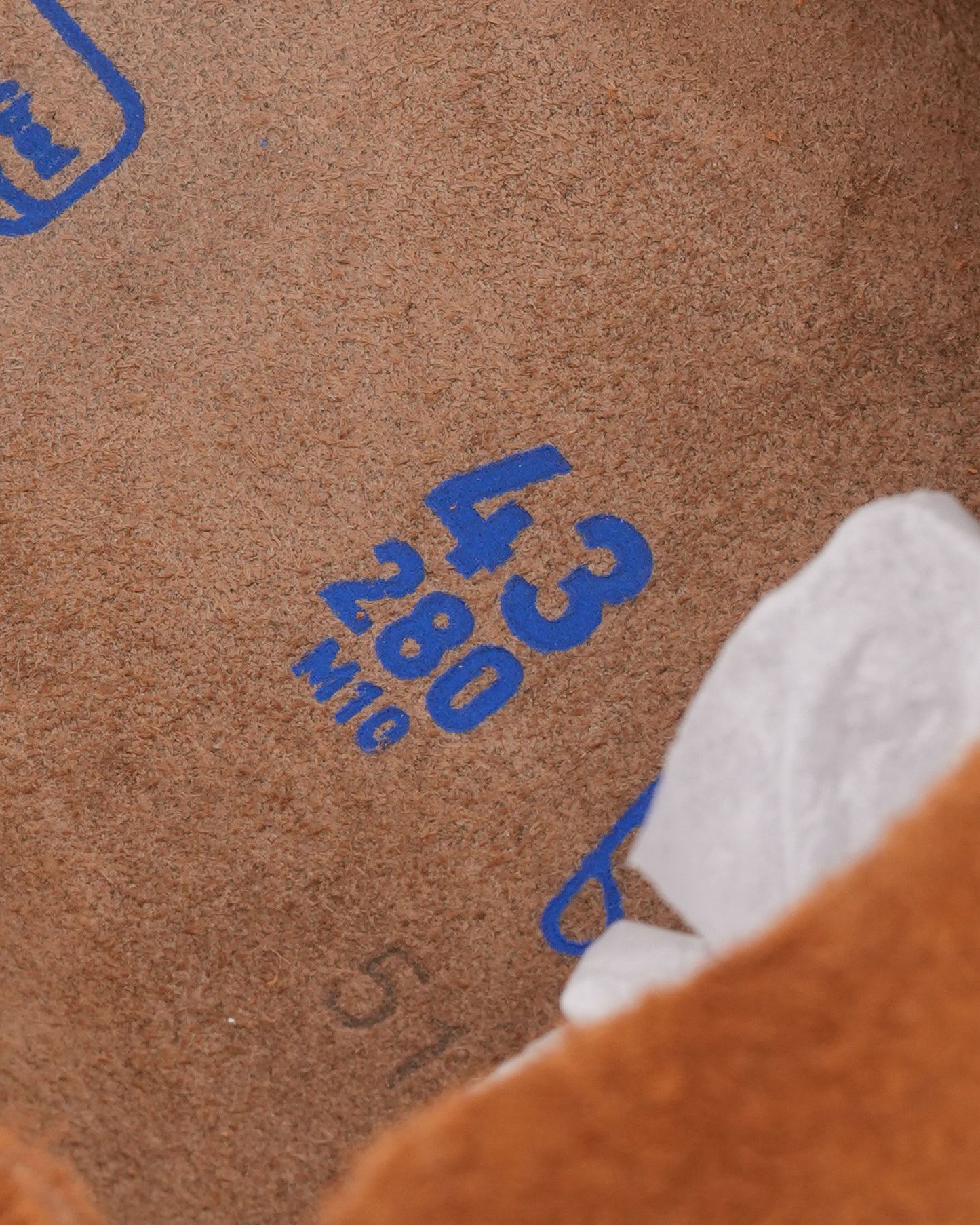 Cross Embellished Birkenstock Boston Suede Mule