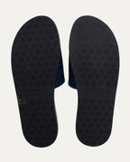 Plus Cross Patch Leopard Slides