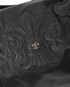 Large Embellished Fleur Duffle Bag