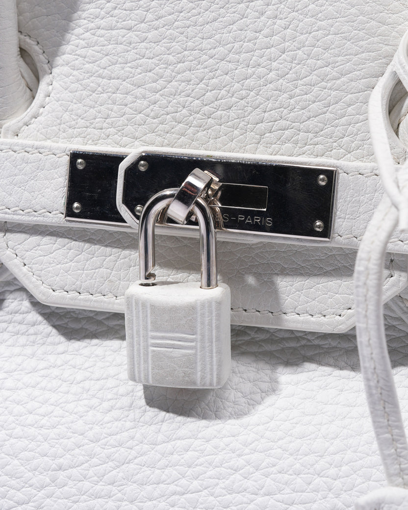 Blanc Togo Birkin 35