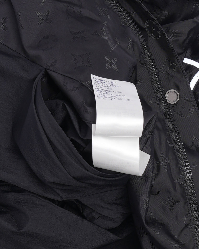 NBA Black Monogram Parka