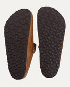 Dagger Embellished Birkenstock Boston Suede Mule
