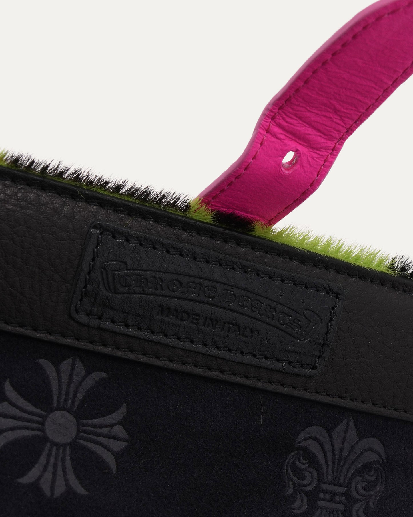 Leopard Pony Hair Watch Roll