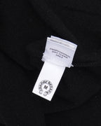 Spinal Cross Patch Cashmere Quarter Zip Hoodie