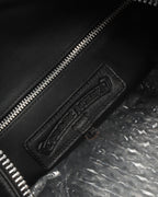 XL Leather Boston Duffel Bag
