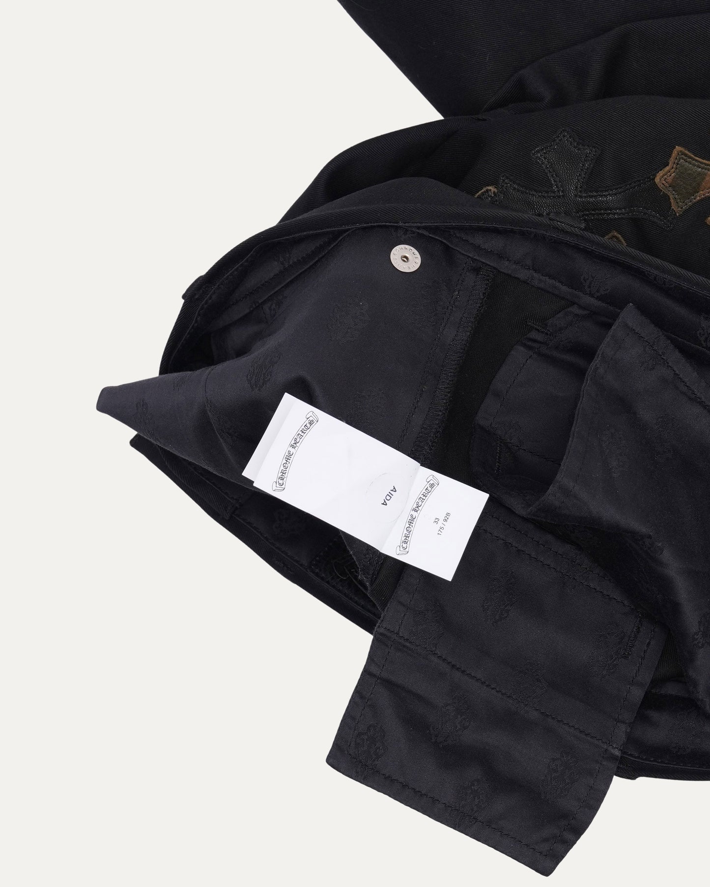 Cross Patch Chino Pants