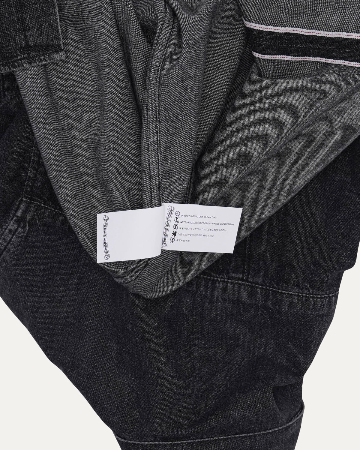 Cross Patch Denim Shirt