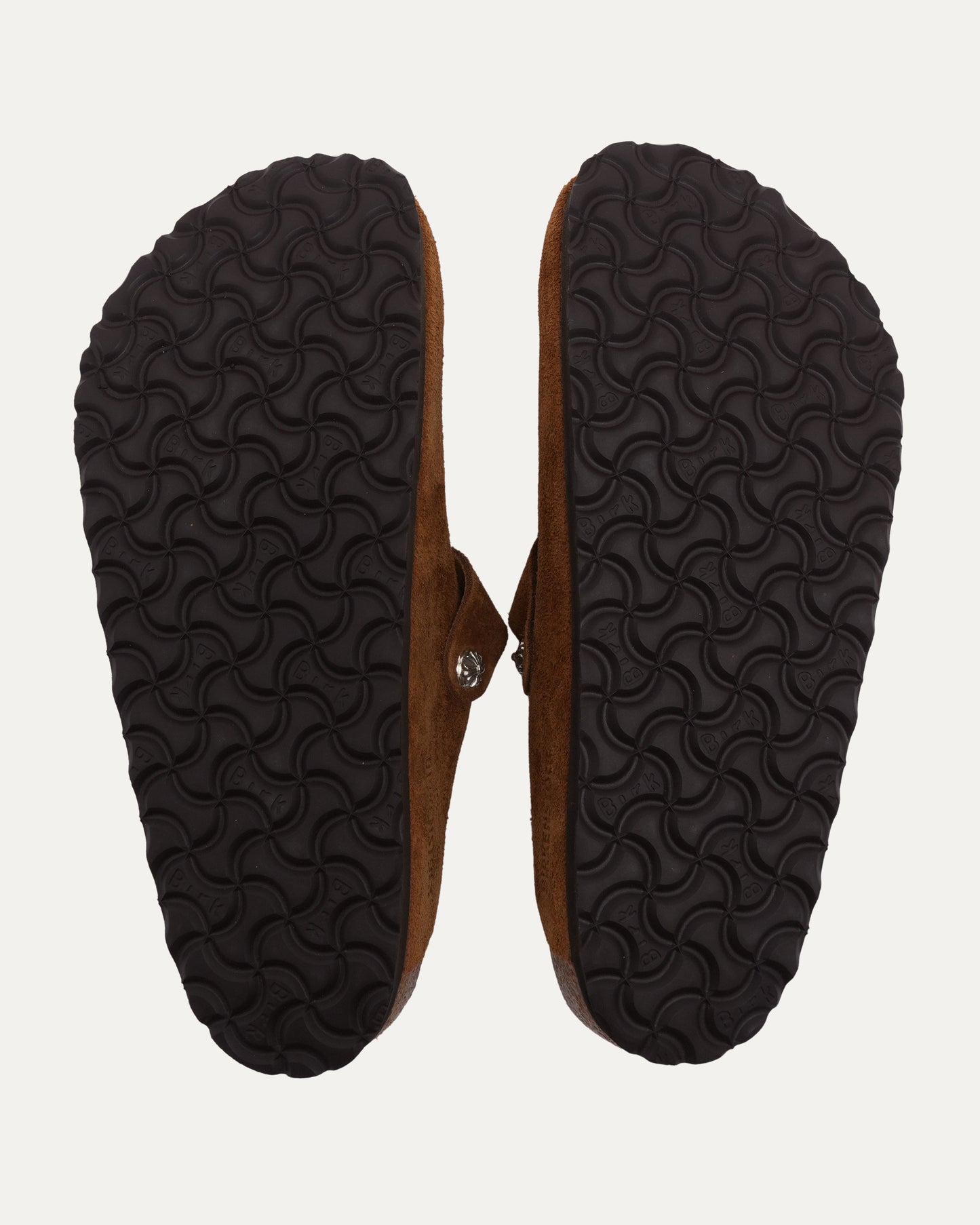 Dagger Embellished Birkenstock Boston Suede Mule