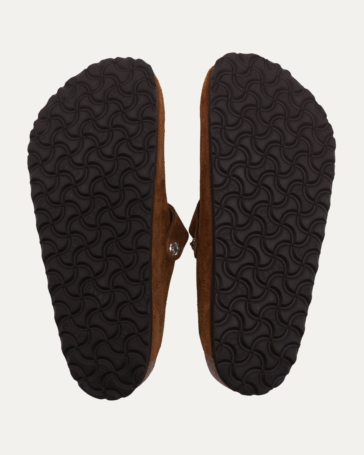 Dagger Embellished Birkenstock Boston Suede Mule