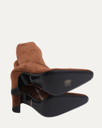 Suede Sugar Jones Cross Patch Boots