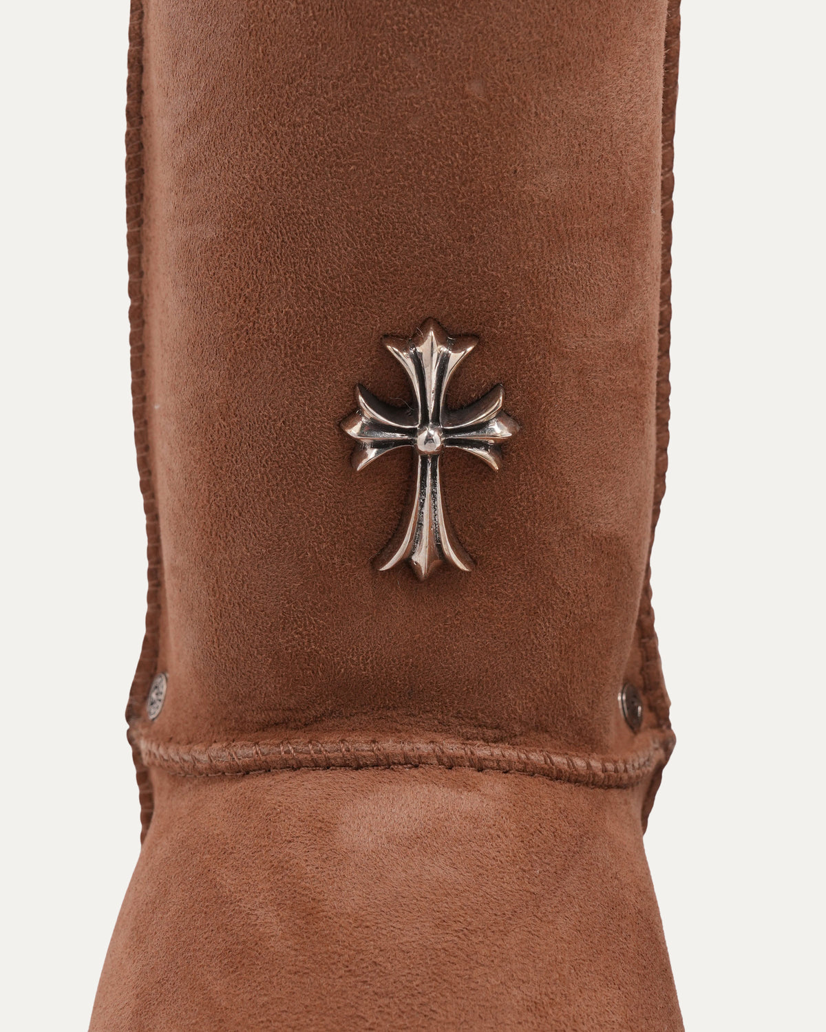 Cross Embellished Ugg Boots