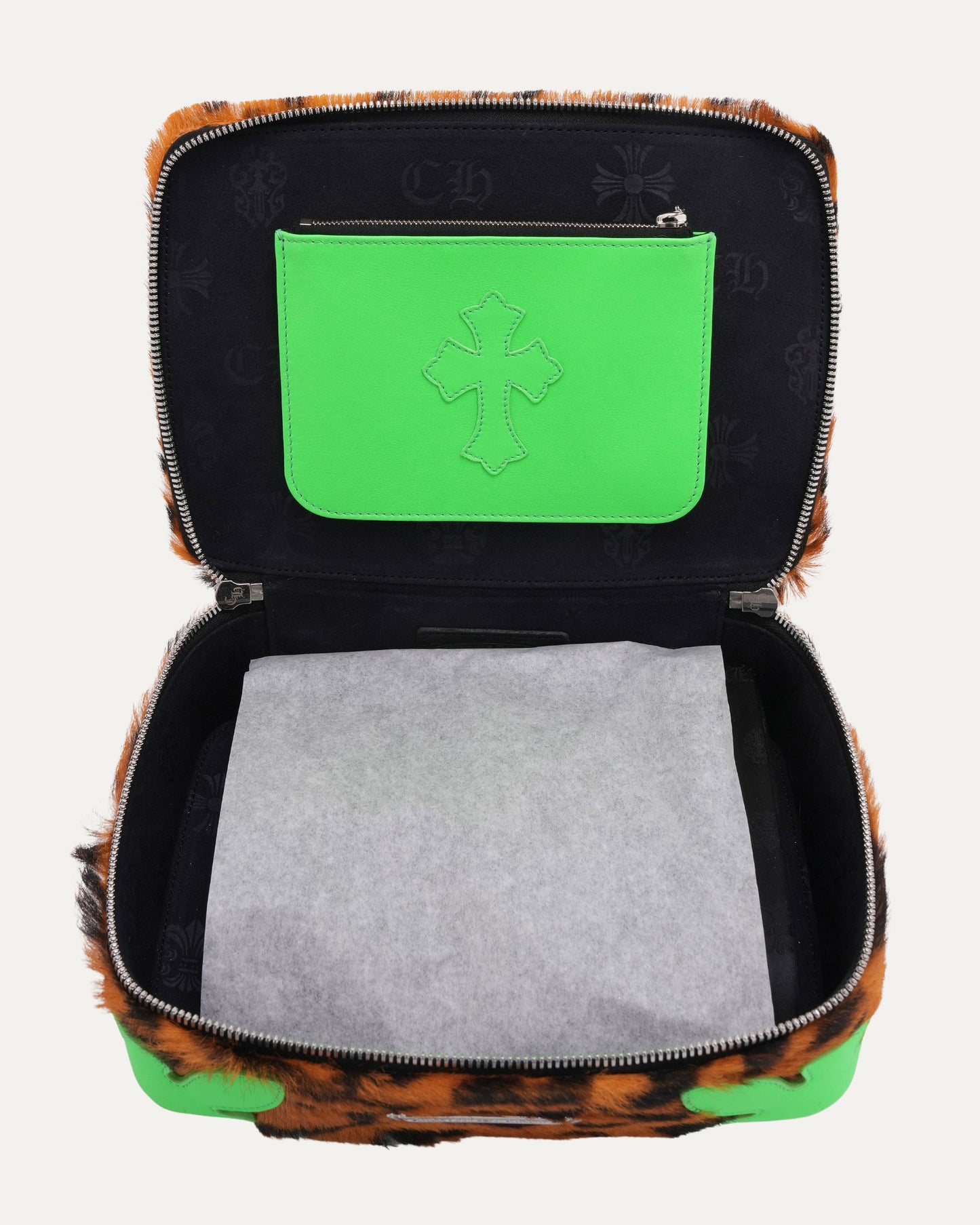 Leopard Pony Hair Jewelry Case