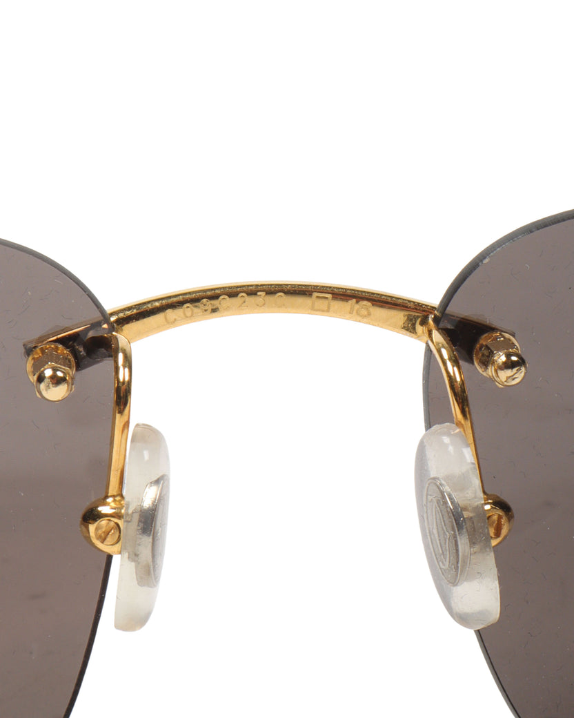 Sports Shield Sunglasses Half Rim Adjustable Temples Light Weight UV 400  Blue - Walmart.com