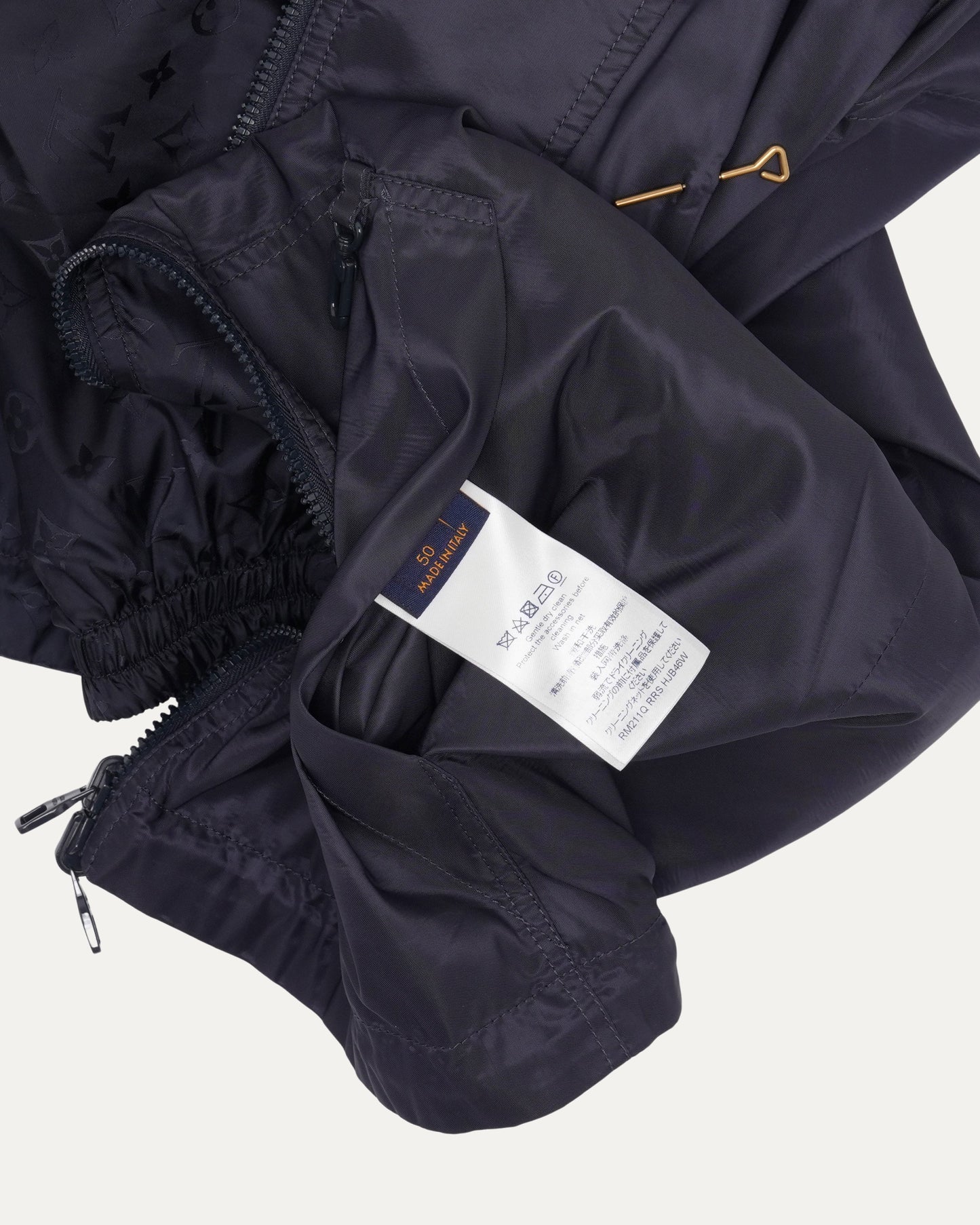 Reversible Monogram Windbreaker Jacket
