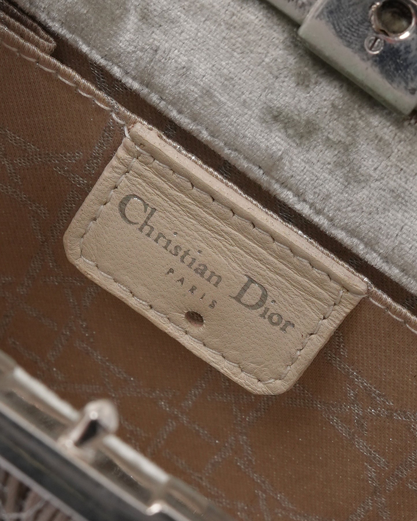 SS 1998 Velour Chain Tassel Bag