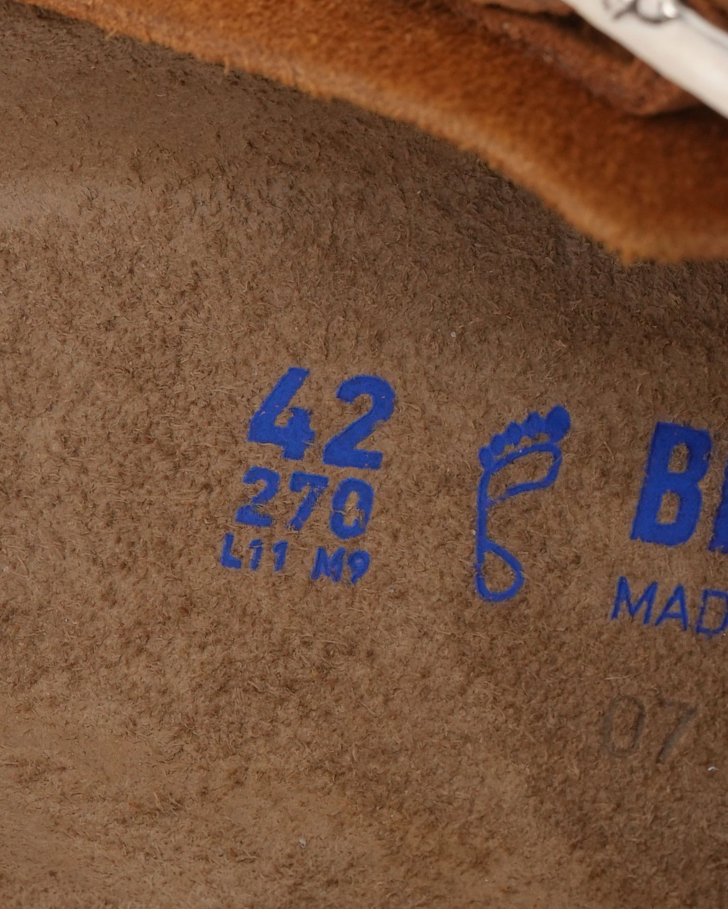 Cross Embellished Birkenstock Boston Suede Mule
