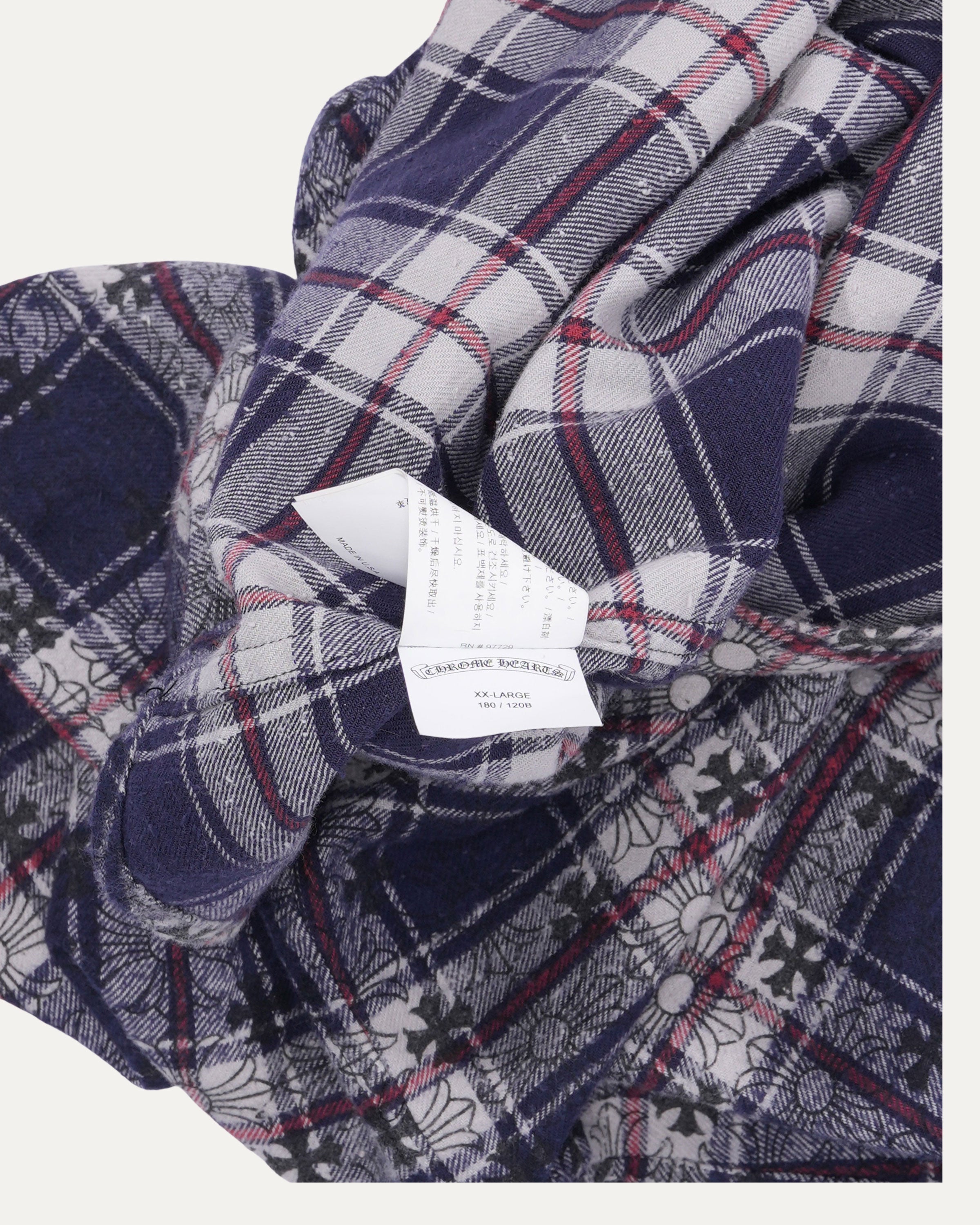 Loose Ends Cross Patch Flannel Shirt