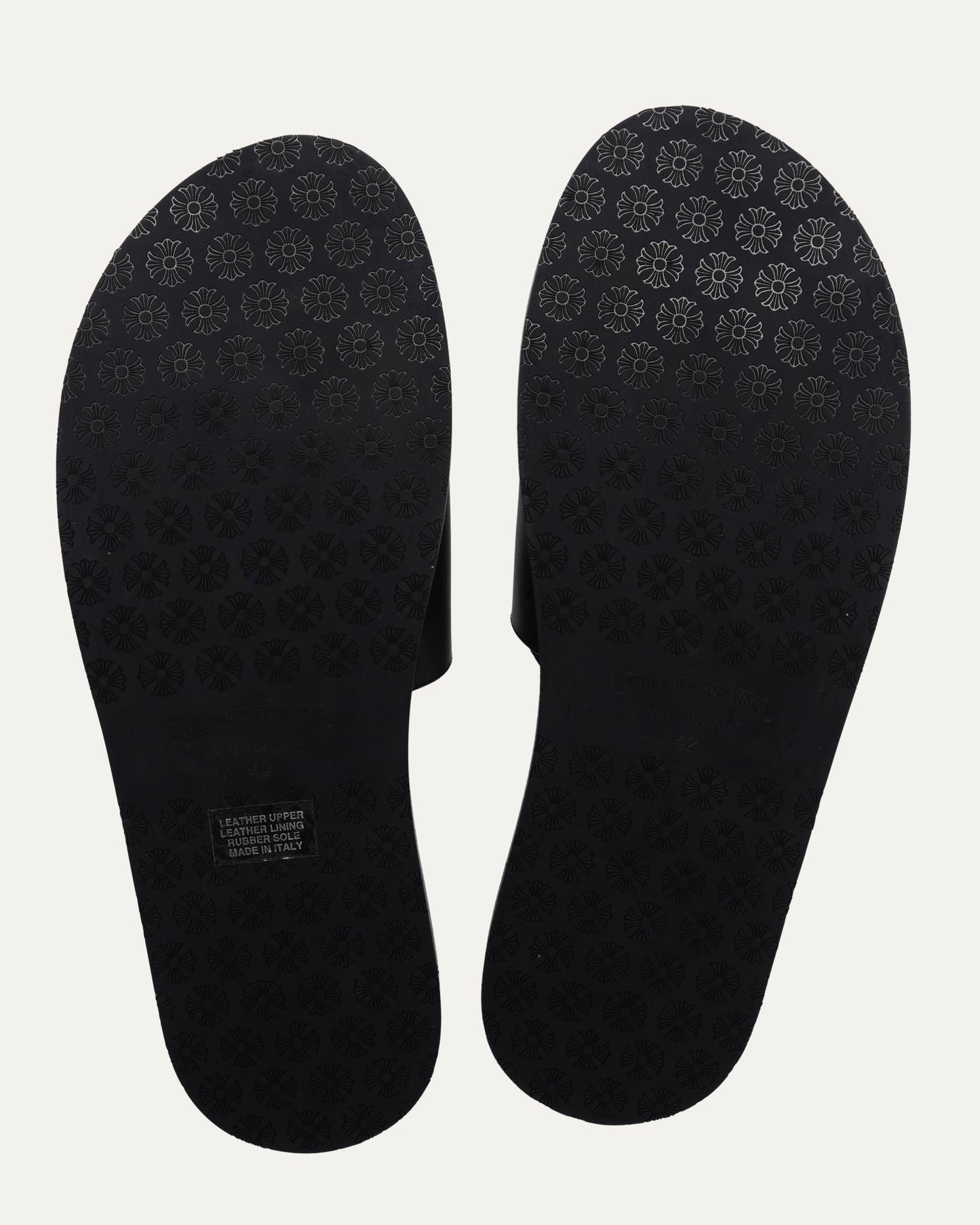 Cross Patch Leather Sandals