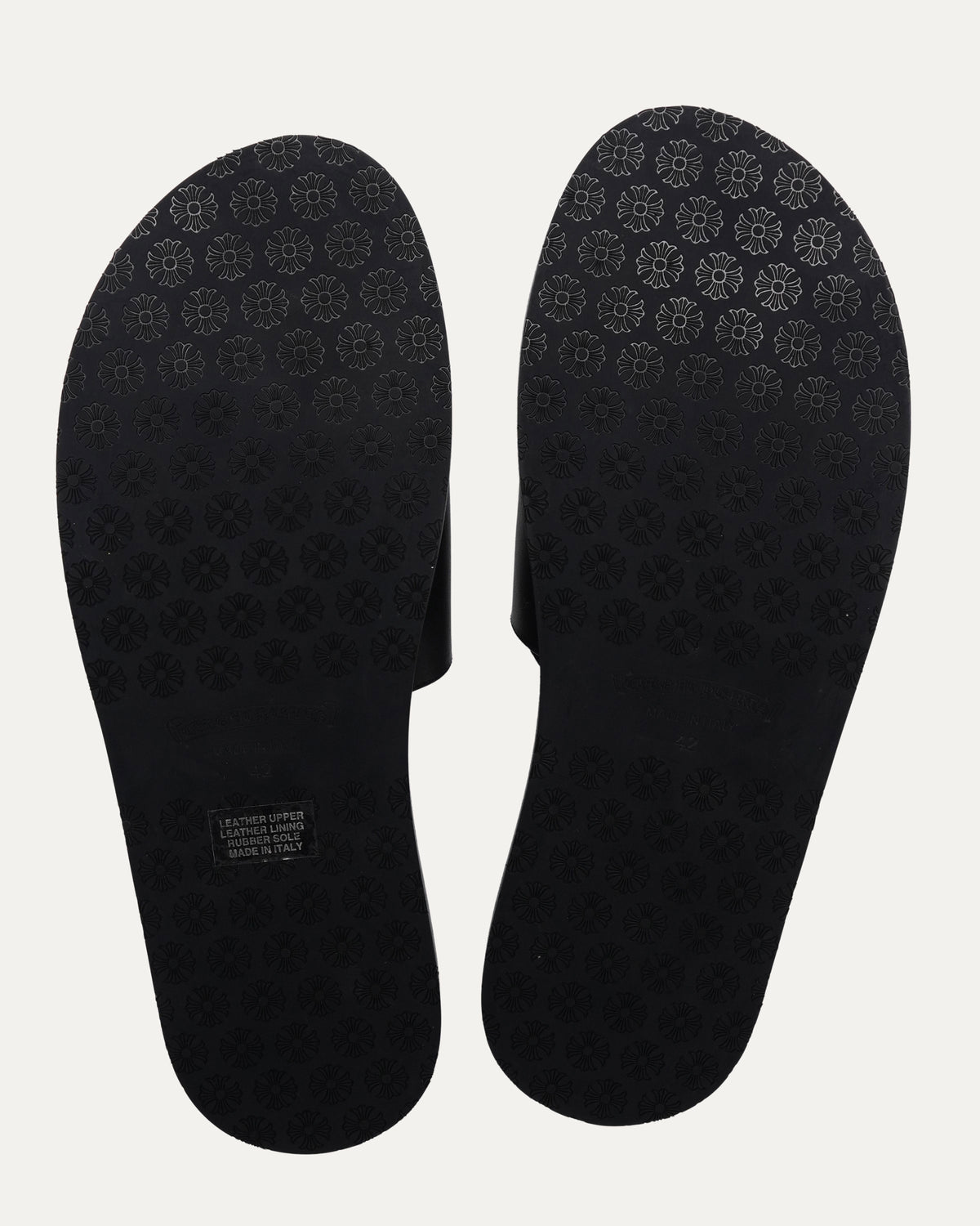 Cross Patch Leather Sandals
