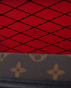 Monogram Patches Petite Malle Crossbody Trunk Bag