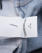 Levi's Cross Patch Denim Skirt