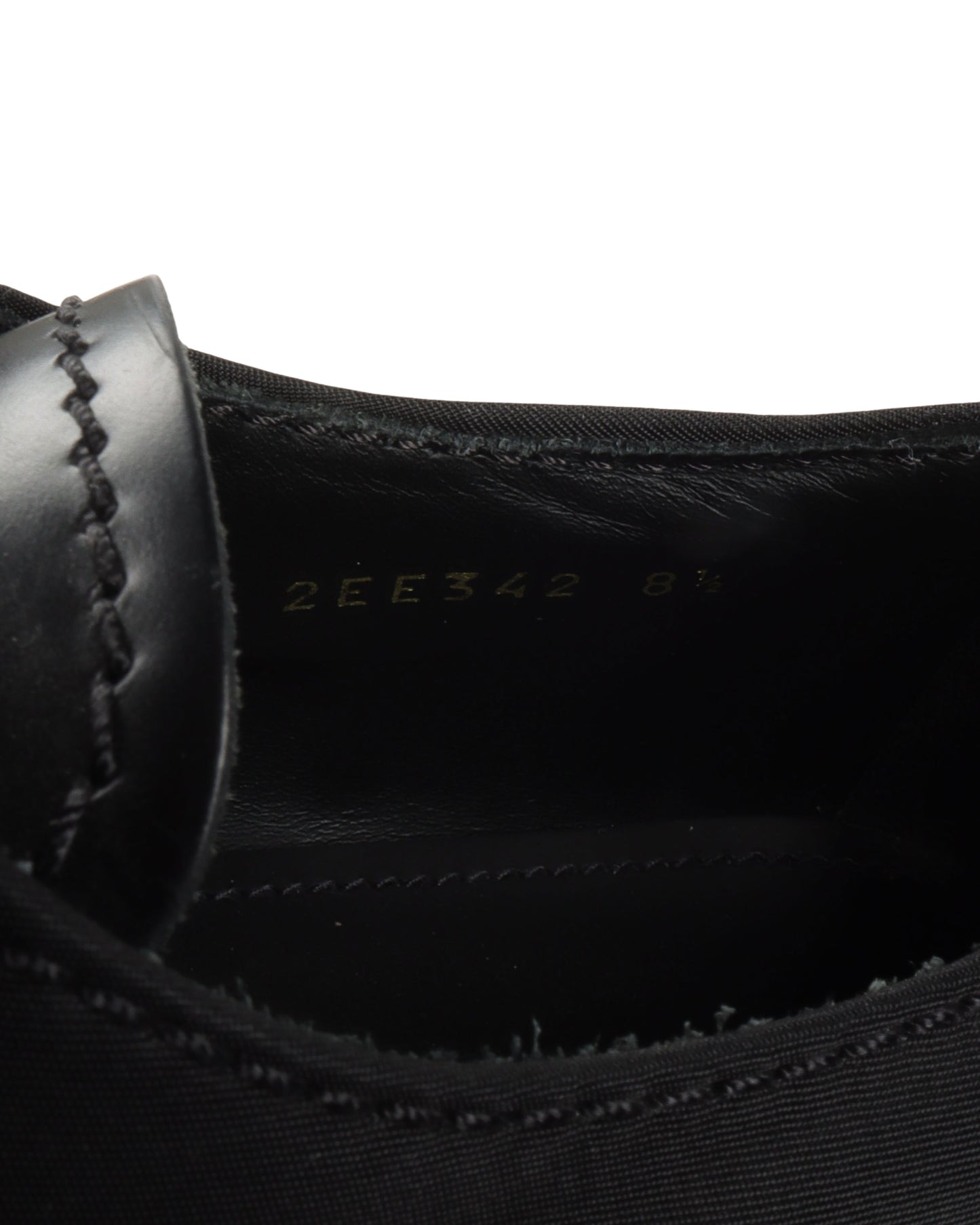 Monolith Brushed Leather Derby