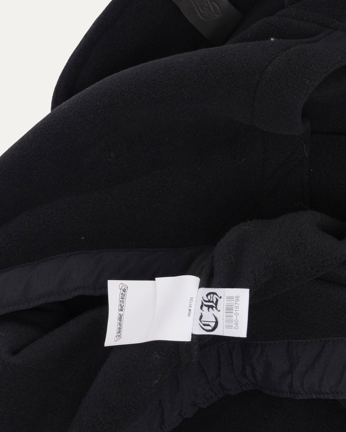 Plus Cross Patch Fleece Quarter Zip Sweatshirt