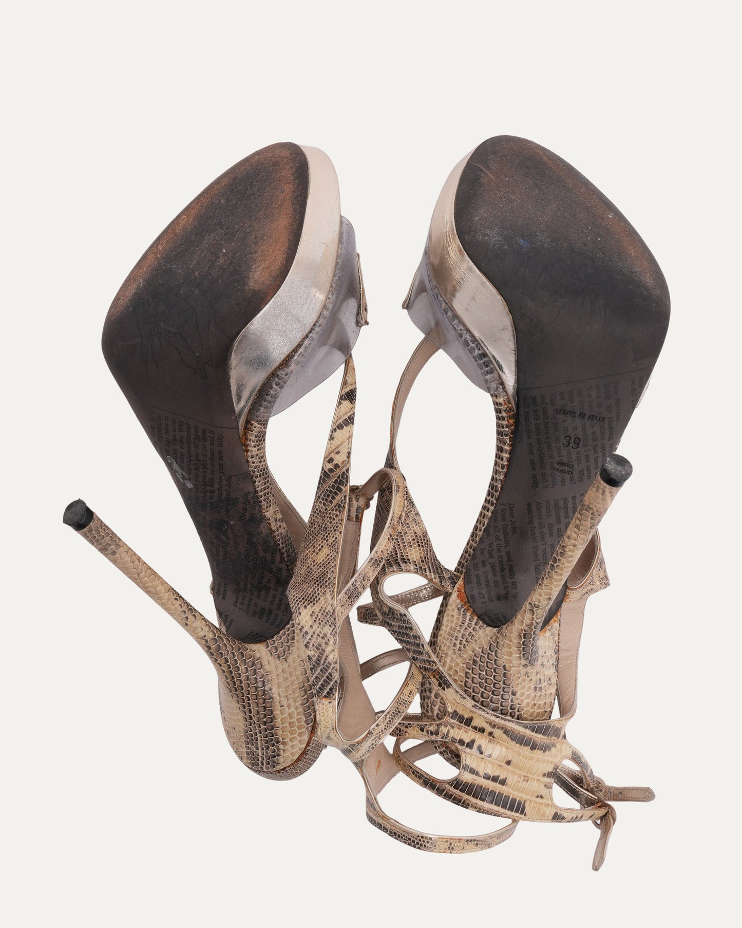 SS 2009 Python Heels