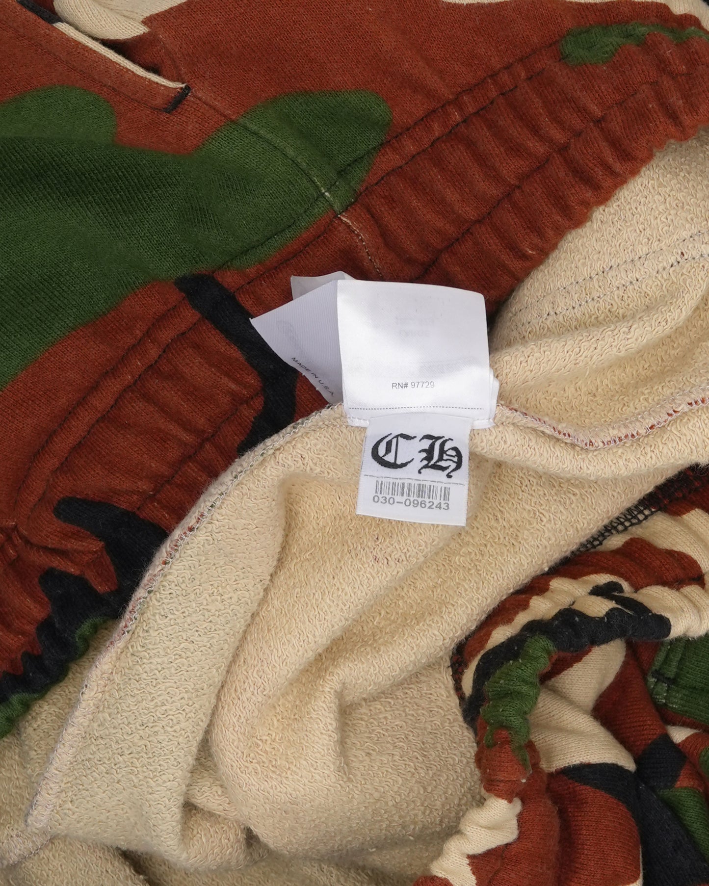 Matty Boy Camouflage Caution Cargo Sweatpants