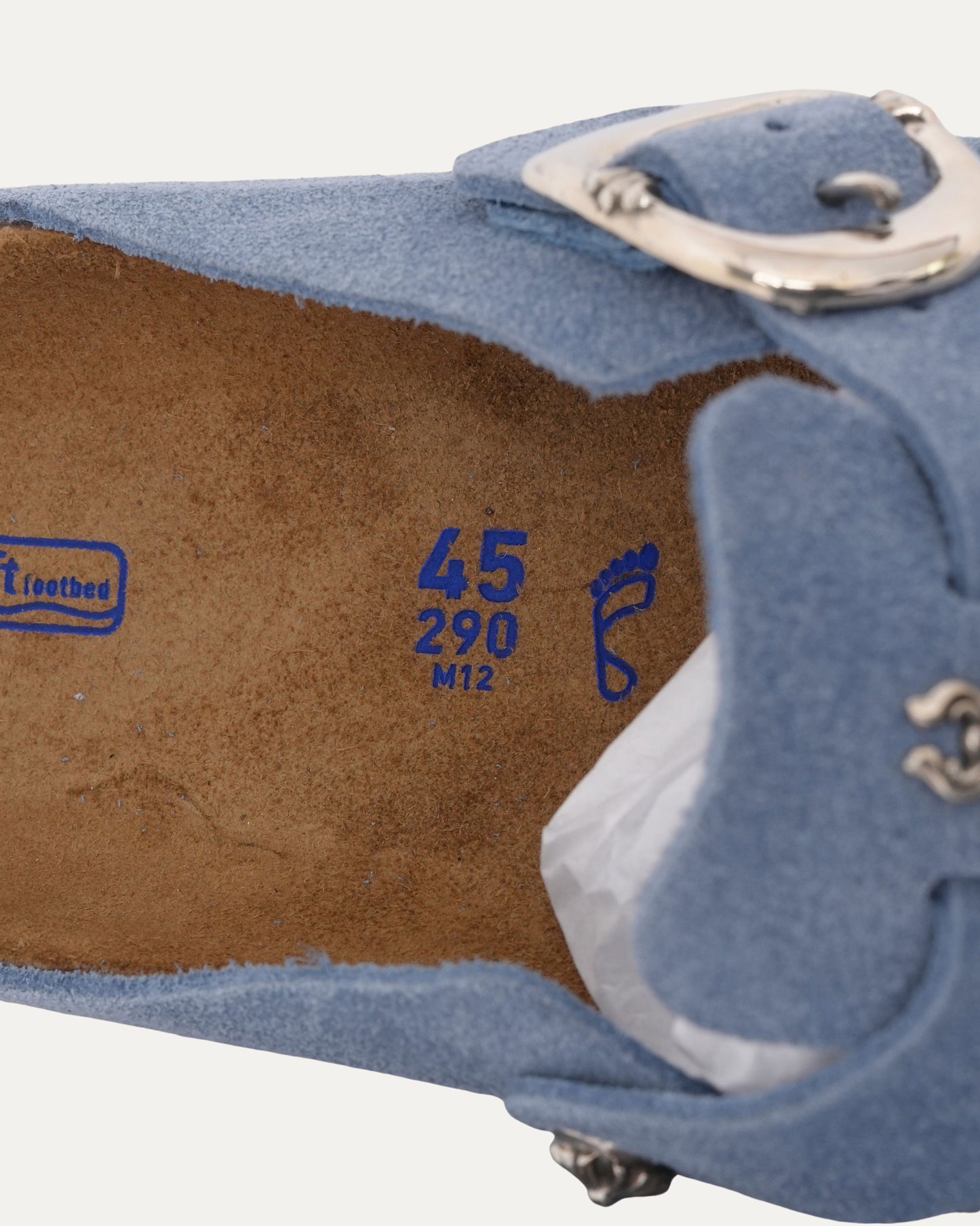 Dagger Embellished Birkenstock Boston Suede Mule