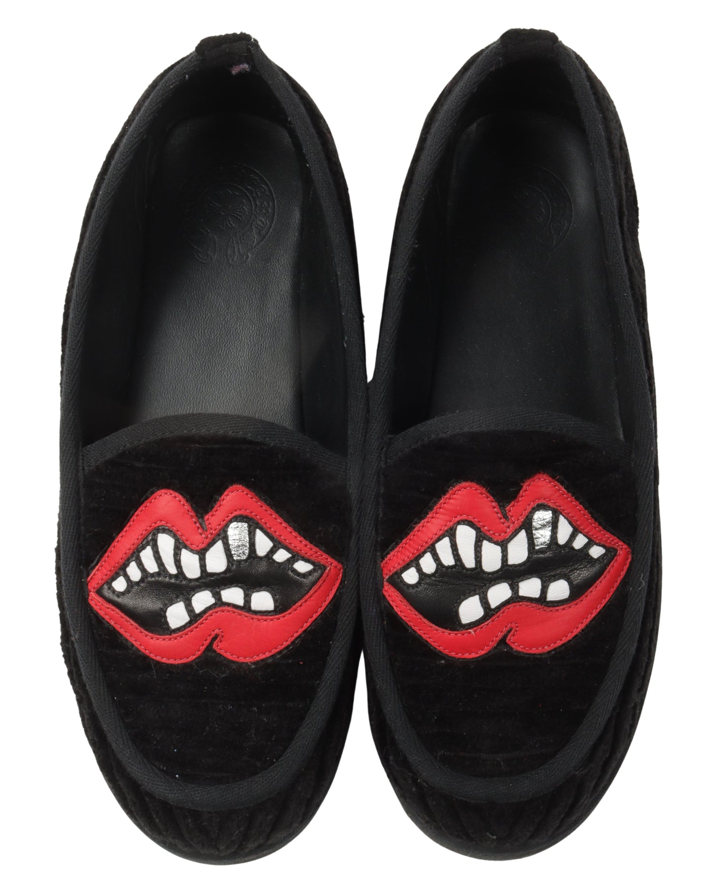 Matty Boy Chomper Patch Heavy Cord House Slippers