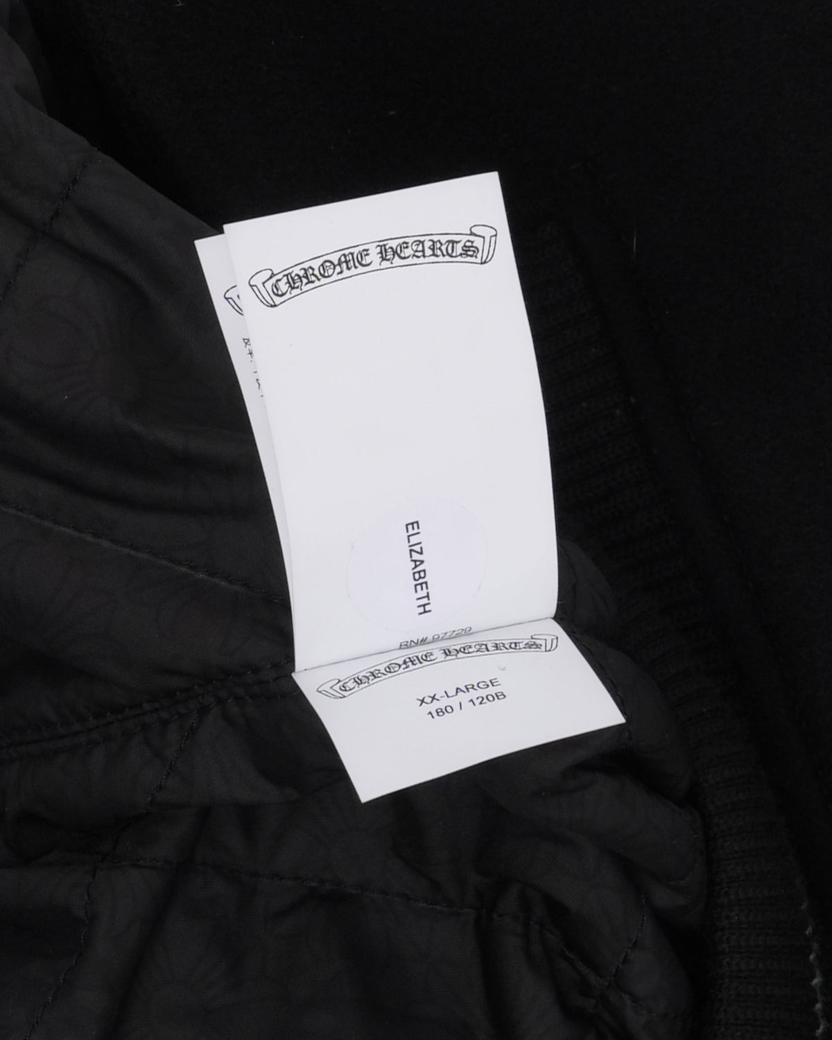 Cashmere and Leather Varsity Chicken Jacket