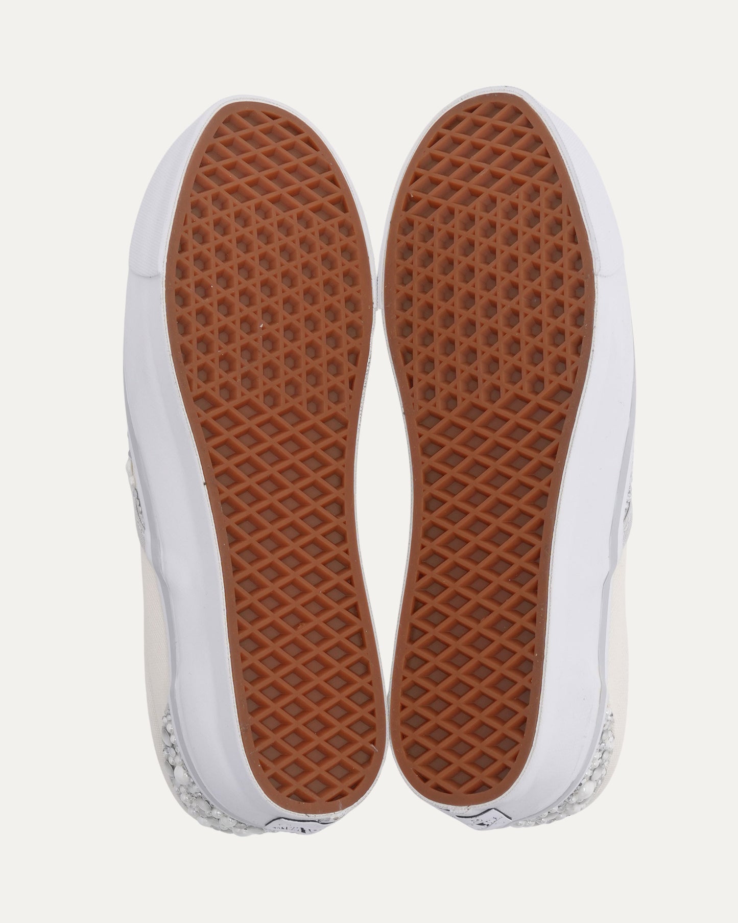 Embellished Vans Slip On Sneakers