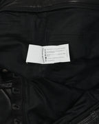Fleur Knee Leather Carpenter Pants