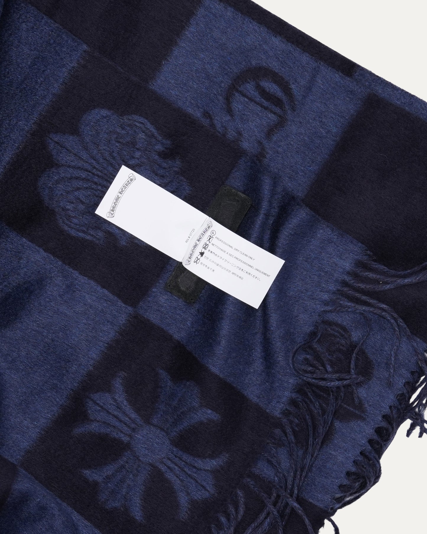 Plus Cross Patch Silk Throw Blanket