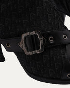 Monogram Buckle Boots